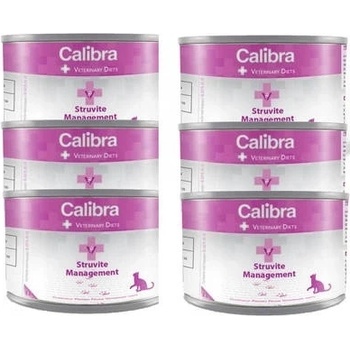 Calibra Ветеринарни диети за котки Struvite 6x200г