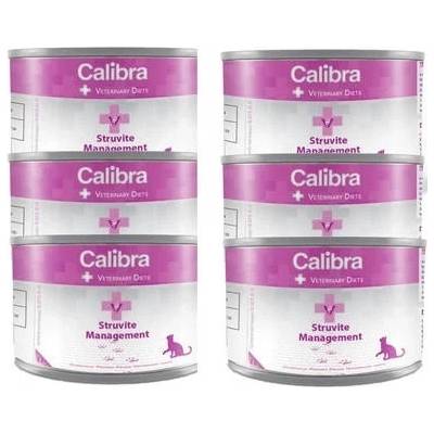 Calibra Ветеринарни диети за котки Struvite 6x200г