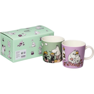 Lovi Set hrnčekov Moomin Sweetheart & ng care 300 ml