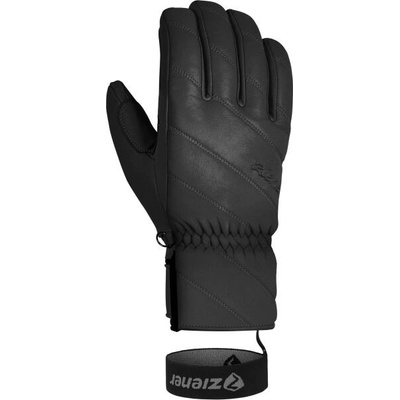 Ziener Kuma AS W dámské lyžařské rukavice černá