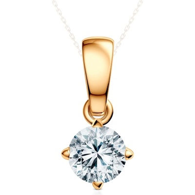 SAVICKI Висулка The Light: злато, лабораторен диамант