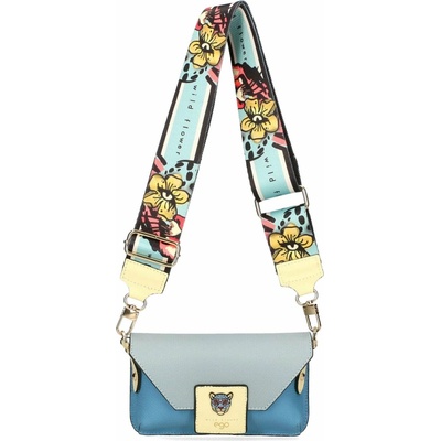 Dámská kožená listonoška modrá Ego ES0311WF 010026WL