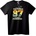 NOONEBRAND Тениска California 87 Лятен Рай - XS, Black