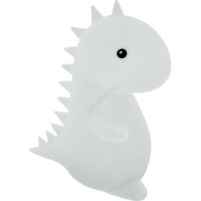 Baterie Centrum LED RGBW детска сензорна лампа LED/1W/5V USB 1200 mAh динозавър (BC0705)