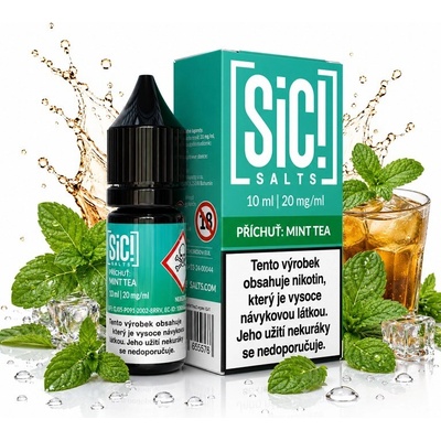 Sic! Salt Mint Tea Ice 10 ml 20 mg