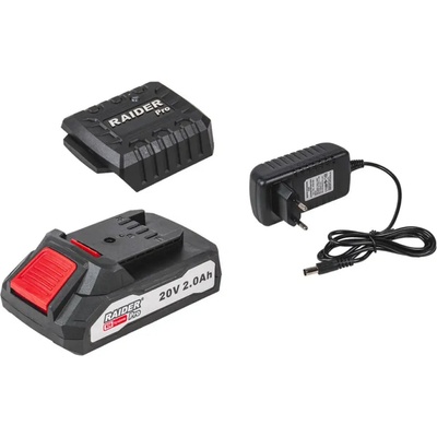 Raider pro АКУМУЛАТОРНА БАТЕРИЯ И ЗАРЯДНО УСТРОЙСТВО 20 v 2 ah raider pro r20 system (3800972032057)