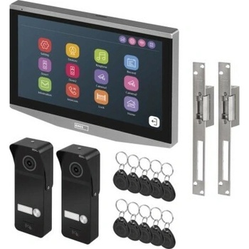 GoSmart Sada videovrátnika IP-750 s 2 vstupmi a 2 el. lock