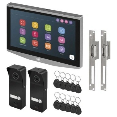 GoSmart Sada videovrátnika IP-750 s 2 vstupmi a 2 el. lock