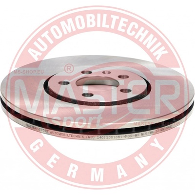 MASTER-SPORT Brzdový kotúč 24012501081-PCS-MS