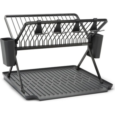 Brabantia Odkvapkávač riadu 51 cm, skladacia, sivá