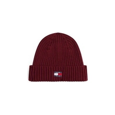 Tommy Hilfiger Tommy Jeans Heritage Core beanie Červená
