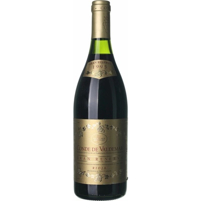 Conde de Valdemar Rioja Gran Reserva suché červené 1995 0,75 l (holá láhev)