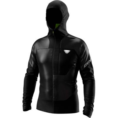 Dynafit Мъжко синтетично яке Dynafit Elevation Alpha Hybrid Jacket Synthetic jacket - Black Out / Fluo Yellow - размер XL (004-6268-0114)