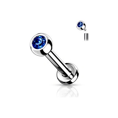 Šperky4U piercing do brady titan vnitřní závit TIT1010B-12083