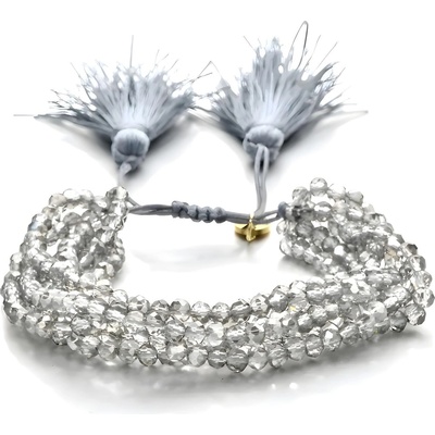 HARAHU Гривна bt-38863 - Сив / Прозрачен kp38863 (bt-38863)