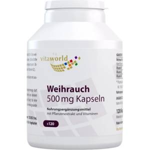 vitaworld Frankincense 500 mg | Boswellia exrakt [120 капсули]