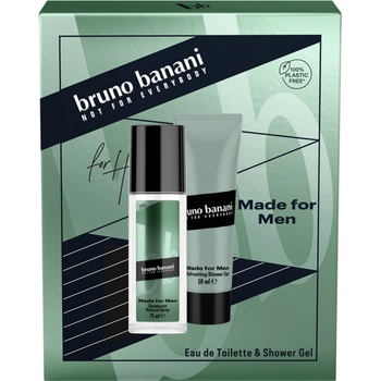 Bruno Banani Made For Men deodorant sklo 75 ml + sprchový gel 50 ml dárková sada