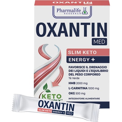 Оксантин Слим Кето Енерджи+ (със зелен чай+L-карнитин) 15 сашета | Pharmalife Research (435904 (2129NA) PL)