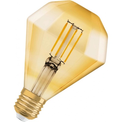 Osram LED žiarovka Deco Diamond, 4 W, 470 lm, teplá biela, E27 VINTAGE 1906 LED CL DIAMOND FIL GO