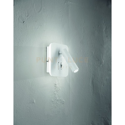 Ondaluce Sella led Аплик 6+3w 3000К 130х130мм Бял (ap.sella/sq-bianco)