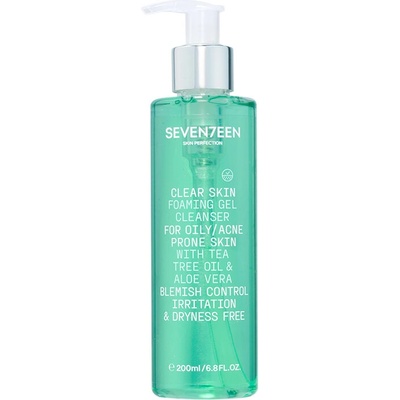 SEVENTEEN Почистваща гел-пяна за лице за мазна кожа Seventeen- Clear Skin Foaming Gel Cleanser (1206911)