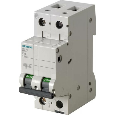 Siemens 2P B 6A 6kA AC 5SL6206-6