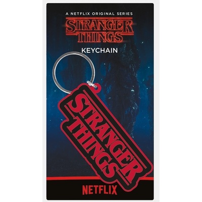 Přívěsek na klíče Stranger Things logo