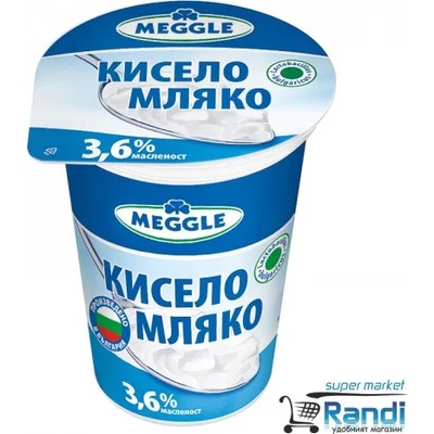 Meggle Кисeло мляко Meggle 3.6% 400гр