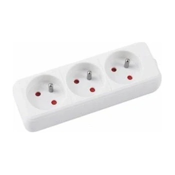 Office Products Looler OFFICE PRODUCTS, 3 sockets, 5m, with grounding, white
