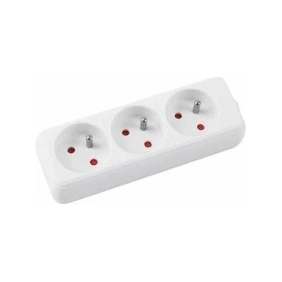 Office Products Looler OFFICE PRODUCTS, 3 sockets, 5m, with grounding, white