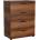 TopMebel Trendline TopMebel скрин в цвят орех 73x44x96cm