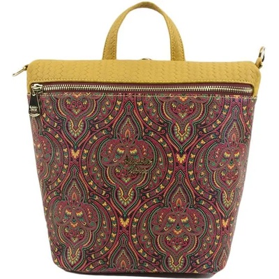 Български обувки Дамска раничка с етно мотиви 893-109