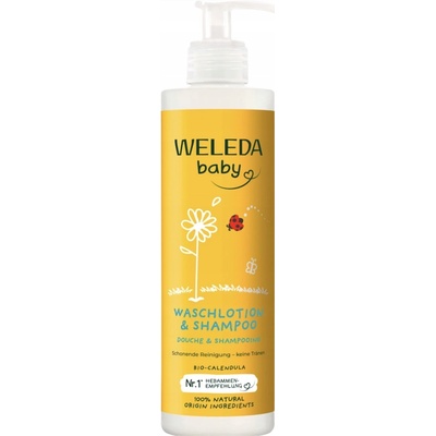 Weleda Detský šampón a umývací gél s nechtíkom lekárskym 400 ml