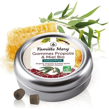 Famille Mary Бонбони за смучене с био мед и евкалипт 45 g | Famille Mary (070780 FM)