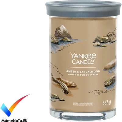 Yankee Candle Signature tumbler Amber & Sandalwood 567 g
