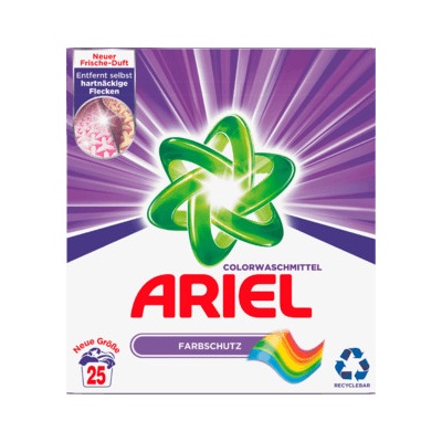 Ariel prací prostředek na barevné prádlo 25 PD