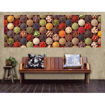 Dimex M-523 vliesová fototapeta na zeď Spice bowls rozměry 330 x 110 cm