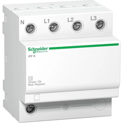 Schneider Electric SE Катоден отводител тип 2 Acti 9 iPF20 20kA 340V 3P+N - A9L15693 (A9L15693)