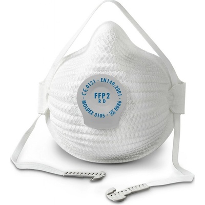 Moldex respirátor 3105 FFP2 R D 3000 AIR s ventilkem M/L