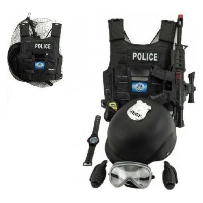 Teddies Sada policajnej pištole a prilba s doplnkami 38 cm