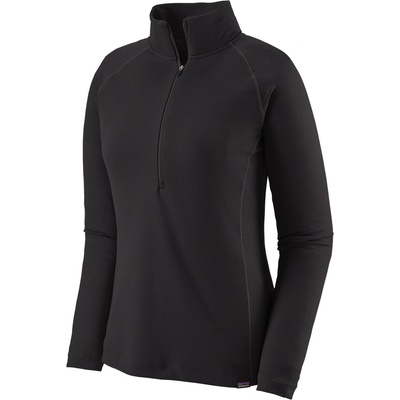 Patagonia Дамско синтетично термобельо Patagonia Women's Cap Midweight Zip Neck Synthetic base layer - Black - размер XS (114-1593-0211)