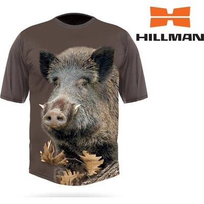 Tričko Hillman Gamewear 3D Myslivecké DGT Divočák b. Dub – Zboží Dáma
