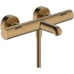 Hansgrohe Ecostat Fine - Термостатичен смесител за вана, матиран бронз 13325140 (13325140)