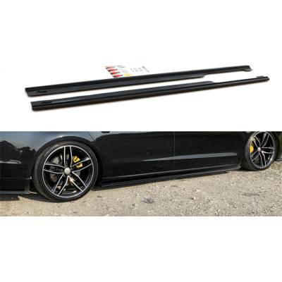 Maxton Design Difúzory pod bočné prahy- Audi, AUA8LD4SD1G
