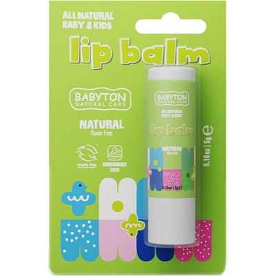 Babyton Balzam na pery Natural 5 g