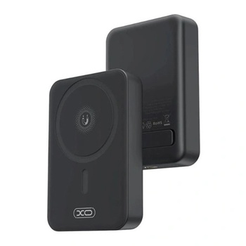 XO PR231 Безжична преносима батерия 10000 mAh 20 W, черна (130194)
