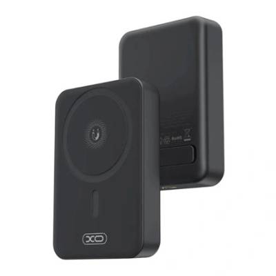 XO PR231 Безжична преносима батерия 10000 mAh 20 W, черна (130194)