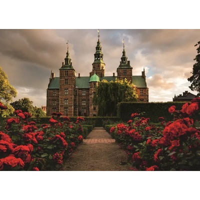 Ravensburger - Puzzle Impressive castles and chateaux: Rosenborg, Denmark - 1 000 piese