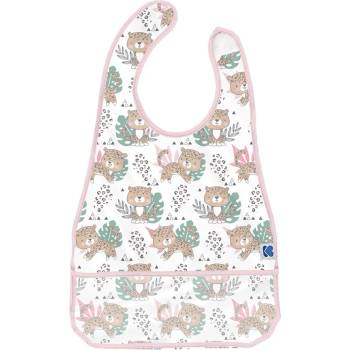 KikkaBoo Непромокаем лигавник с джоб KikkaBoo - Savanna Pattern, Pink (31303030038)