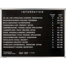 Legamaster Premium informační písmenková tabule 40 x 60 cm